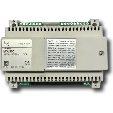 came bpt interface audio-vidéo 230v 50/60 hz iav/300 62825700 (1/3)