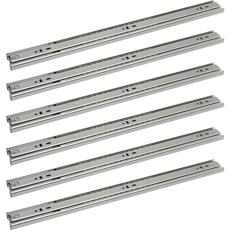 Wolketon 1-10 pares Correderas. Correderas de bolas Cierre suave y silencioso. 35kg/45kg 450mm