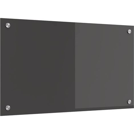 Küchenrückwand Dunkelgrau 70 x 40 cm Gehärtetes Glas (1/5)
