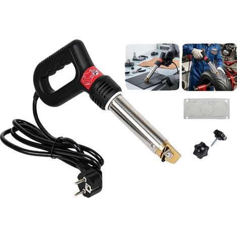 Machine à rainurer les pneus, puissance de 300W, profondeur de coupe de 9 à 14 mm, largeur de rainurage de 2 à 10 mm, 10 types de lames inclus, compatible avec les pneus de moto et de petits véhicules (1/5)