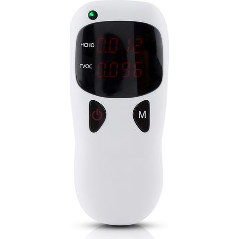 Professioneller digitaler Formaldehyddetektor, HCHO-TVOC-Luftanalysator (1/5)