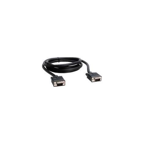 MicroConnect SVGA HD15 15 m Adapter für Kabel (VGA (D-Sub), VGA (D-Sub), männlich/männlich) schwarz (1/4)