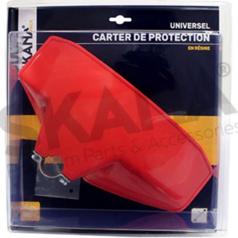 Carter De Protection Pour Débroussailleuses à Dos. Livré Avec Inserts Caoutchoucs Pour Adaptation Sur Le Tube De Transmission De