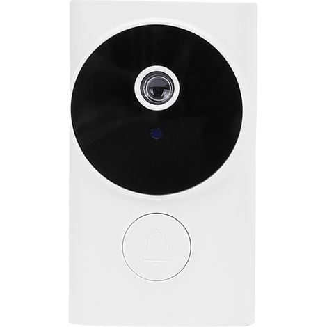 Videocitofono wireless 2.4G con sistema di interfono portatile, telecamera HD 720p, schermo LCD touchscreen da 4,5 pollici, audio bidirezionale, visione notturna, grandangolo di 140 gradi per casa e v