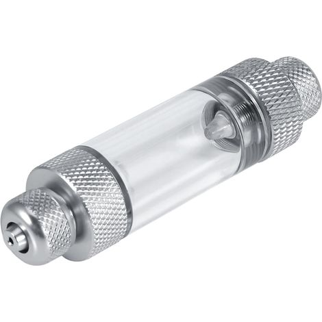 Compteur de Bulles Double Tête pour Aquarium, Accessoire de Pompe à Air, Outil de Mesure CO2 pour Réservoir de Poissons (1/5)