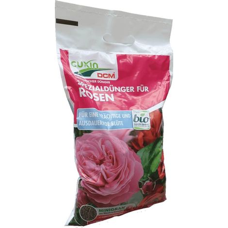 Engrais pour rosiers et fleurs Cuxin, 5 kg, engrais biologique, engrais naturel, engrais écologique