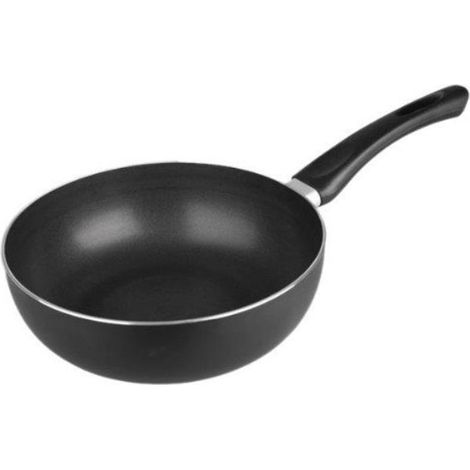Ibili Inducta sartén de freír 24 cm plateada aluminio (1/2)