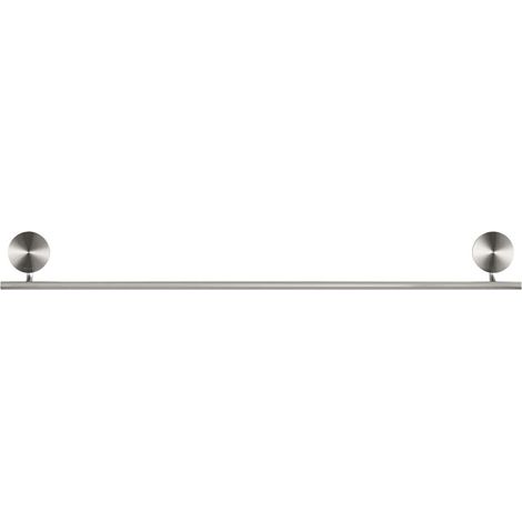 Geesa Handtuchhaken Wand Opal 600mm zum Bohren, Edelstahl gebürstet (1/4)