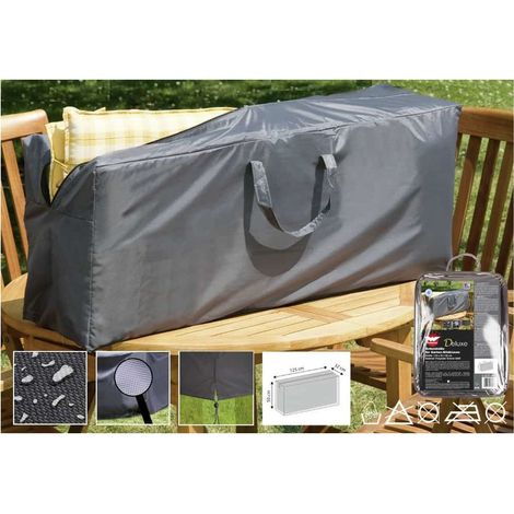 Housse de Protection Deluxe 125x32x50 cm en Polyester 420D, Imperméable et Résistante aux Intempéries
