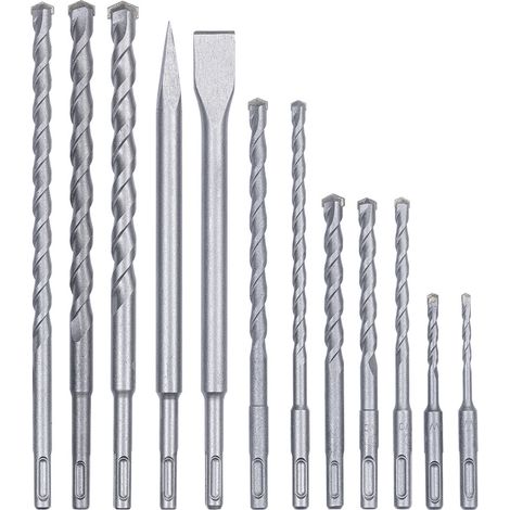 SET PUNTE E SCALPELLI 12 pezzi  - EINHELL