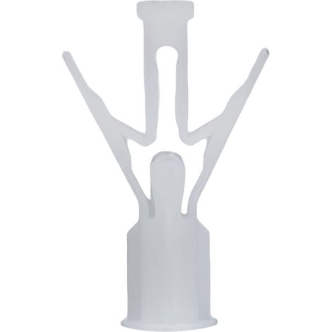 Sysfix 2161100 - Pack di 100 tasselli di fissaggio ali HAV, per pareti di tipo cartongesso, poliammide, 10 x 47 mm (1/4)