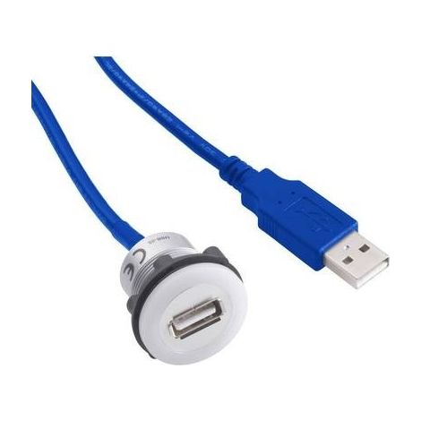 TRU COMPONENTS USB-12 Presa da pannello USB 3.0 Presa Contenuto: 1 pz. (1/2)