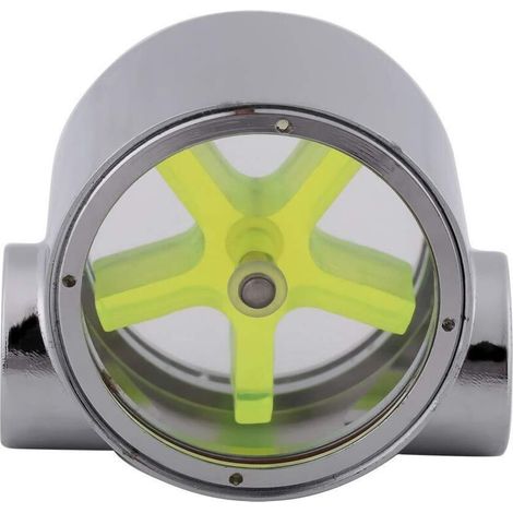 Indicateur de débit d'eau - Alliage de tungstène G1 / 4" Standard Femelle à Filetage Femelle de l'eau de Refroidissement Informatique Indicateur de débit (1/5)