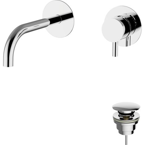 Batteria ad incasso con piletta click clack - Teorema Jabil