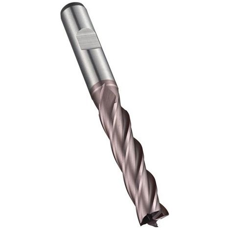 Fresa C295 DIN 844 L D.7mm corte-L.30mm HSS-E-PM TiCN 30 grados Z.4 DORM