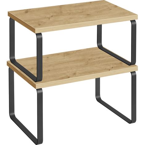 Mensole da cucina in due pezzi - stile artigianale - KCS02B88