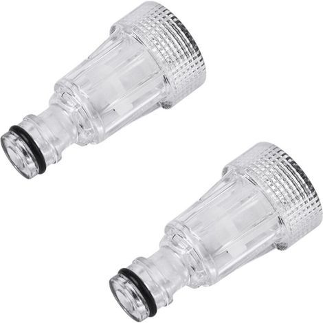 Wasserfilter für Hochdruckreiniger, Hochdruckreiniger-Autoreinigungsgerät, Hochdruckanschluss-Ersatzteile 64 x 32 mm, 2 Stück (1/5)