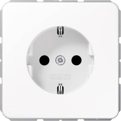 Jung 1 parte Frutto Presa schuko Bianco alpino CD1520BFKIWW 1 pz. (1/2)