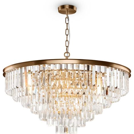 Lampe suspendue lampe suspendue plafonnier plafonnier suspension métal verre E14 (1/4)
