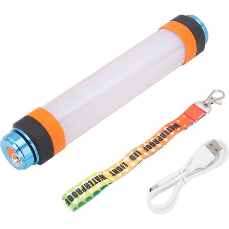 Lampe de Camping LED 6 Niveaux de Luminosité IP68 Etanche Magnétique Anti-Moustique pour Randonnée Maison (1/5)