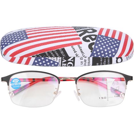 Lunettes de lecture presbytes anti-lumière bleue +250, pour hommes et femmes âgés, correction presbytie, vue rapprochée, design unisexe. (1/5)