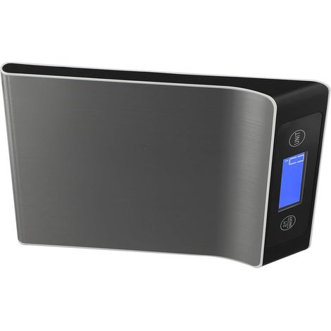 Balance alimentaire en acier inoxydable avec écran LCD 5 kg  Capacité de 5 kg, précision de 1 g, plate-forme en acier inoxydable, grand écran LCD, fonction de tare facile (1/5)