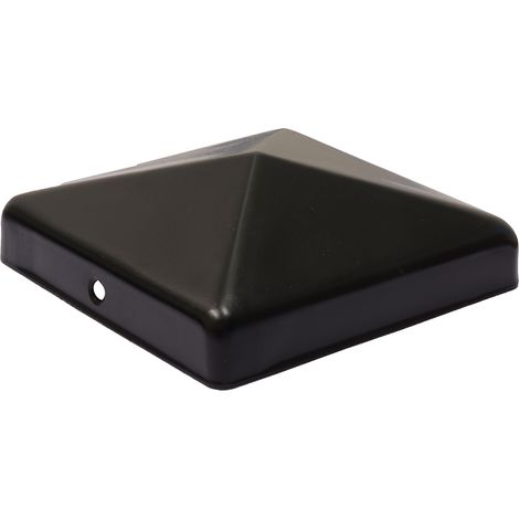 Pfostenkappe Schwarz für 10 x 10 cm Pfosten - Pro Stück (1/2)
