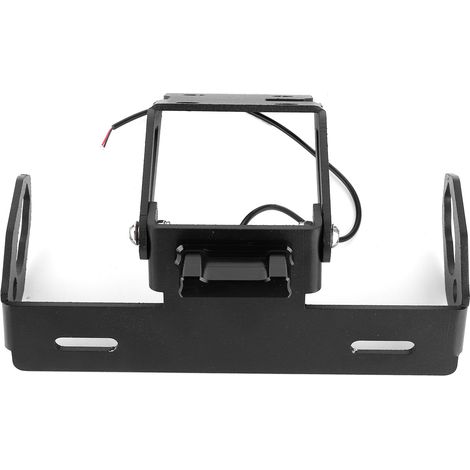 Support de plaque d'immatriculation/garde-boue arrière avec LED blanche 5050, compatible avec Kawasaki Z 650/Ninja 650 2017-2020 (1/5)