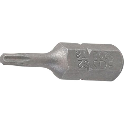 BGS Bit Antrieb  Außensechskant 6,3  mm (1/4")  T-Profil (per  Torx) T8  - 8208