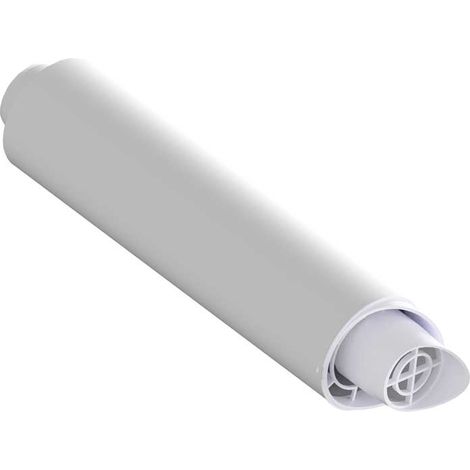 TUBO COASSIALE Ø60/100 IN PPs CON TERMINALE PER CALDAIA A CONDENSAZIONE 100 cm