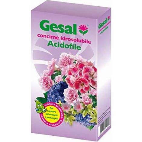 Concime idrosolubile per acidofile 350 g – Fioriture abbondanti per azalee e ortensie (1/3)