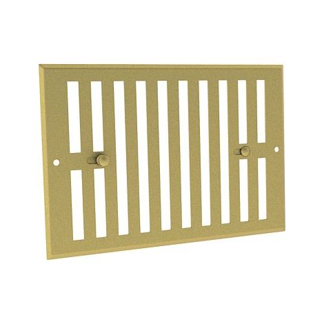 Grille obturable alu. prélaqué doré - GO DO 190 x 140 ANJOS - 7156