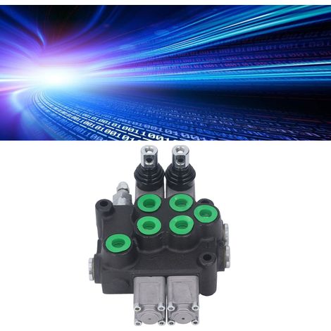 Tracteur agricole ZDA-L15-2OT avec vanne d'inversion multivoies à position flottante, accessoires pour dépanneuses et véhicules de voirie, vanne hydraulique (1/5)