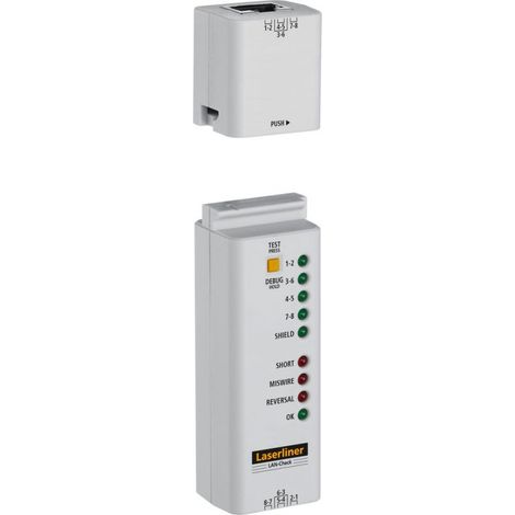 Kabeltester 083.064A Laserliner LAN-Check Netzwerk (1/4)