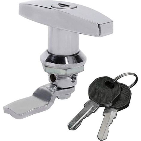 Cadenas de sécurité chromé pour véhicules, pour une installation à domicile et un usage quotidien.-AquaForge (1/5)