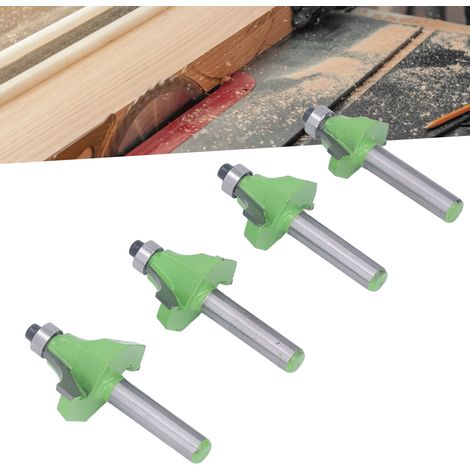 Minzai-Messer, hellgrün, 8-Griff-Messer, Messer mit westlicher Klinge, Holzfräser, 4-teiliges Kantenbearbeitungsset (1/5)