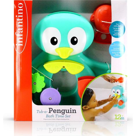 Infantino Playset Vasca A Penguin Bath Time