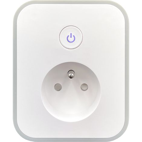 Prise connectée - KONYKS - Priska - USB FR - Wifi + Bt - 16 A avec 2 prises USB-A - Compteur conso - Compatible Alexa / Google (1/5)