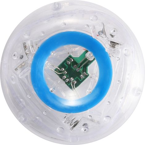 Lampe LED étanche pour baignoire, flottante et submersible, idéale pour spa, piscine et bain lumineux, fonctionne sur batterie.