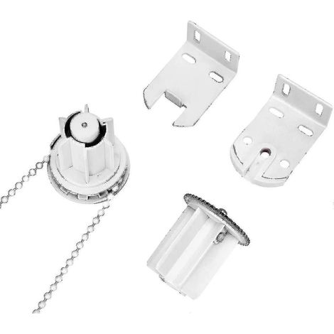 Kit de réparation pour store enrouleur 25 mm avec chaîne, support, embrayage métallique et mécanisme robuste et durable. (1/4)
