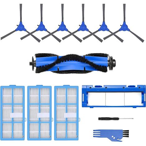 Chiffon Brosse Filtre de Rechange Ensemble d'accessoires pour Robot Aspirateur Kyvol Cybovac E20 E30 E31 (13 Pièces) (1/5)