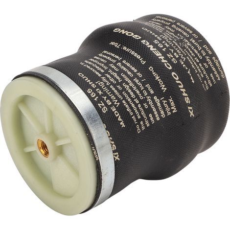Suspension pneumatique de siège avec ressort, 2,5 MPa, caoutchouc et métal, excellente absorption des chocs, universelle pour camions (1/5)