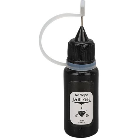 Gel de Fixation à Paillettes 10ml, Adhésif UV Super Collant pour Art sur Ongles et Scellement