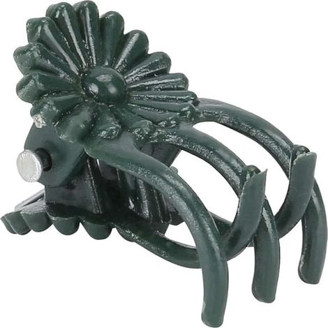 20 Pcs Fleur en Forme de Plante Clip Orchidée Tiges Fixation Support Clips Jardin Outil Accessoires Plante Légumes Vigne Fixation Pince(Vert) (1/5)
