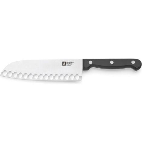 Couteau Santoku Artisan Richardson Sheffield 17,5 cm Acier inoxydable/noir (1/2)