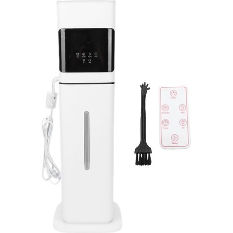 Large Room Humidifier 8L Top Fill 24H Runtime Quiet Home Humidifier with Essential Oil Box 12H Timer Remote Control US Plug (1/5)