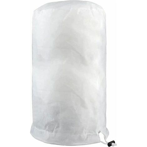 Voile d'hivernage pour plantes 80×100 cm – Tissu non tissé respirant – Protection contre le gel et les intempéries – Réutilisable - blanc1 (1/5)