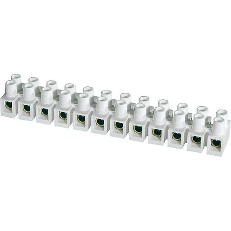 Bloque de terminales de 12 pistas, 6 mm², blanco, LTA 12-6.0b 22412216 (1/2)