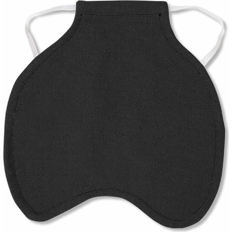 Tablier protecteur de poule double couche (noir) (1/2)