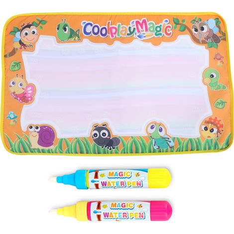 Tapis de dessin magique à l'eau pour enfants, avec 2 stylos, jouet éducatif à offrir (1/5)